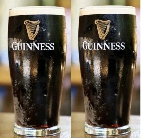 Guinness pint glasses - guinness,