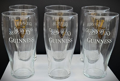 Guinness pint glass - 6,