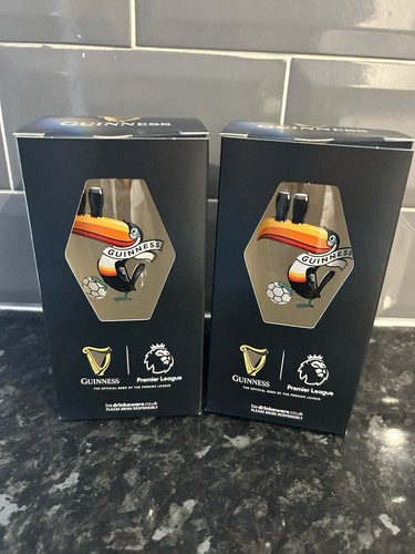 Guinness pint glass - pint, x2