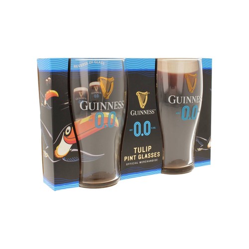 Guinness pint glass 2 - 0.0,