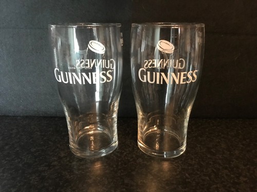 Guinness pint glasses - pint,