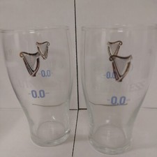 12 x Guinness 0.0 Pint Glasses